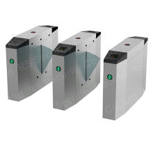 High security RFID face recognition fingerprint access control flap turnstile barrier gate  system for gym and parks